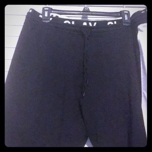 Black joggers, good condition